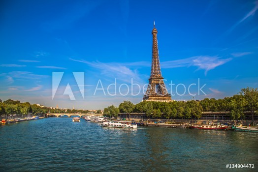 Picture of Scenic Eiffel Tower